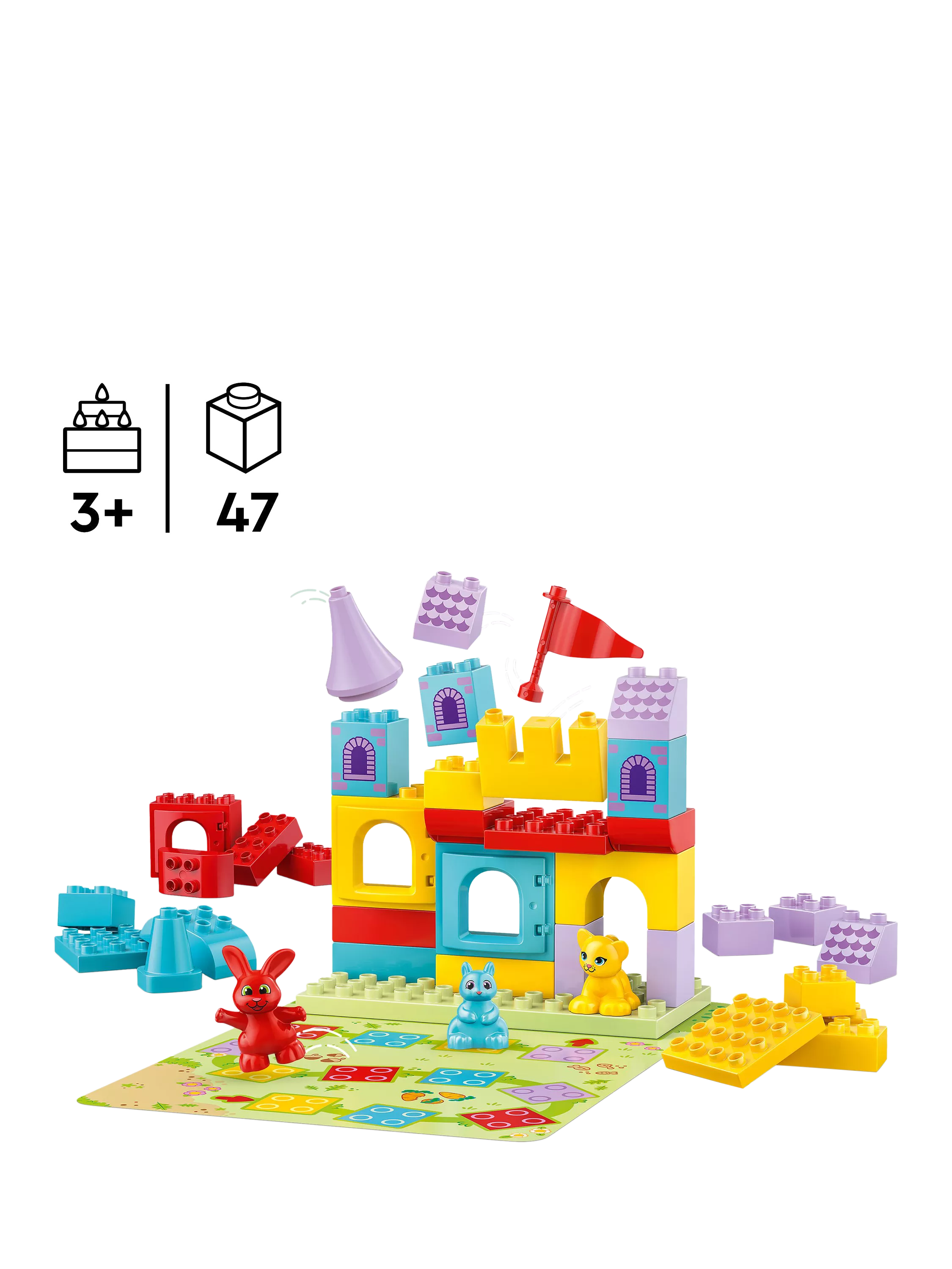 LEGO DUPLO Hopsy's Castle Game board game, UK version