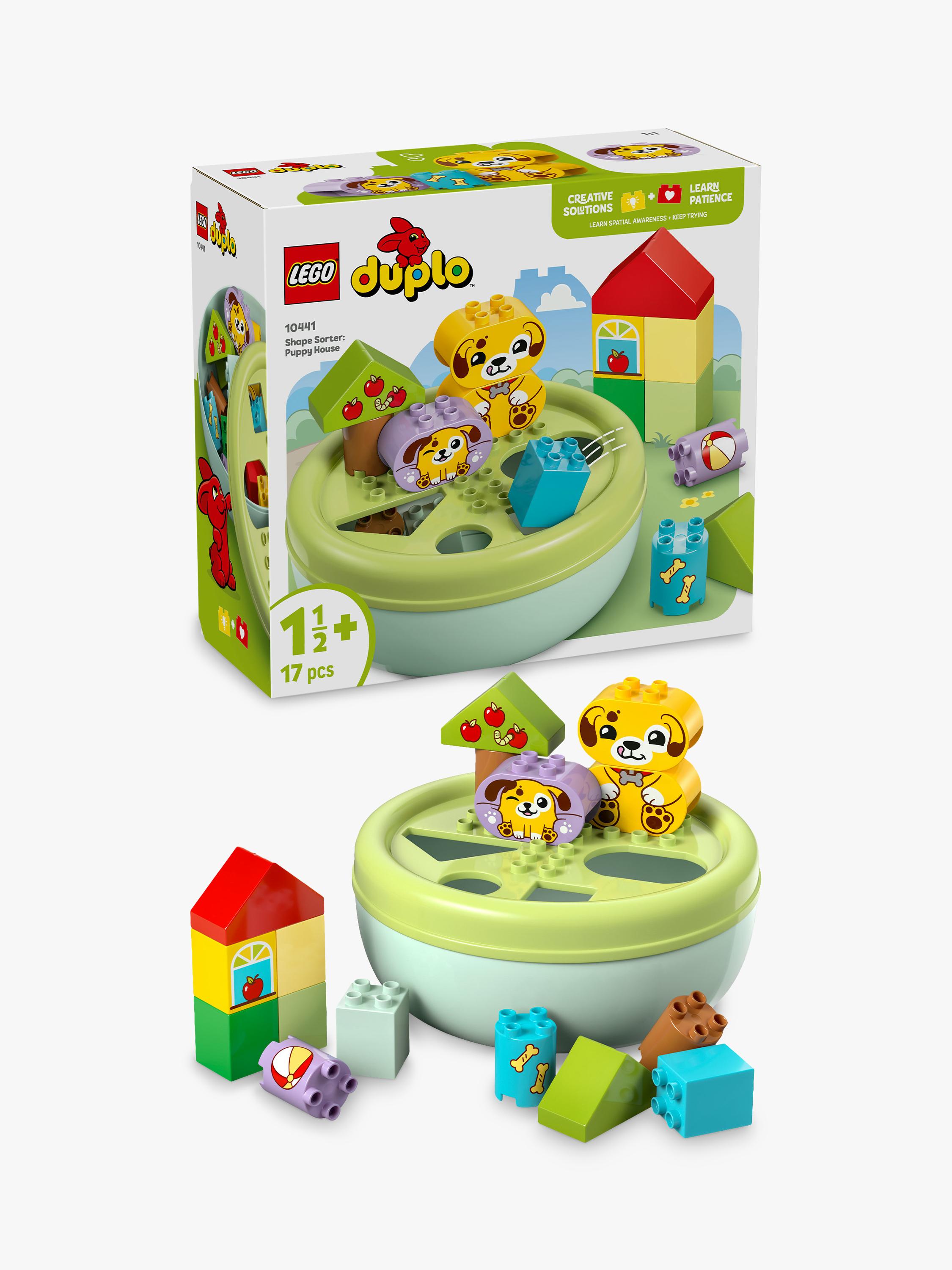 LEGO DUPLO Shape Sorter Puppy House toy, UK version