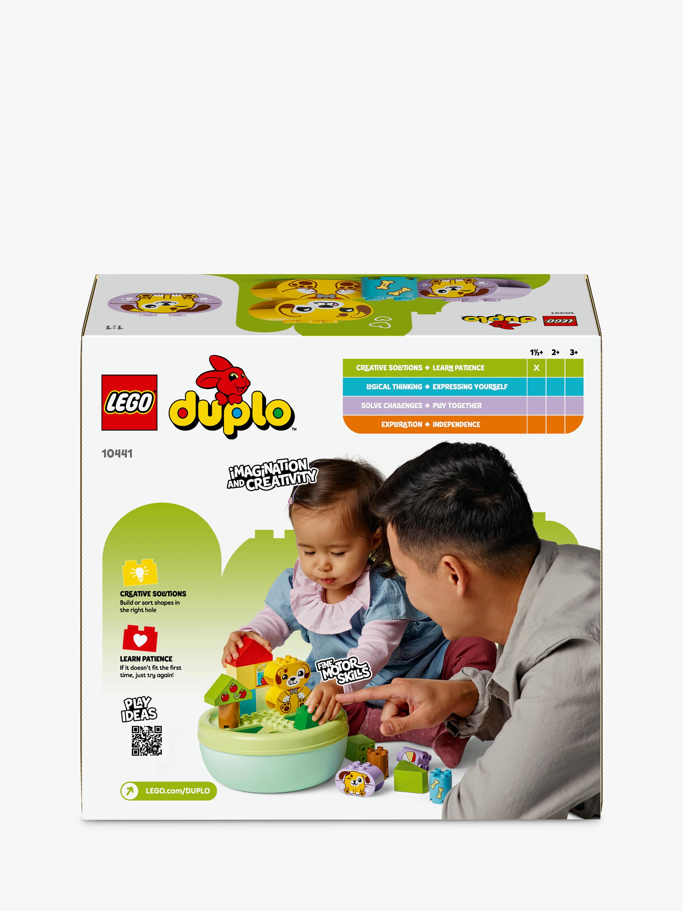 LEGO DUPLO Shape Sorter Puppy House toy, UK version