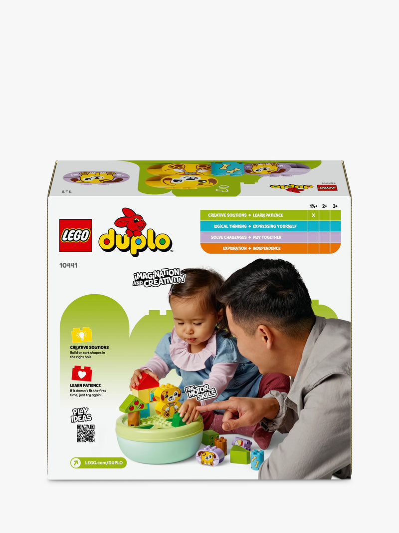 LEGO DUPLO Shape Sorter Puppy House toy, UK version