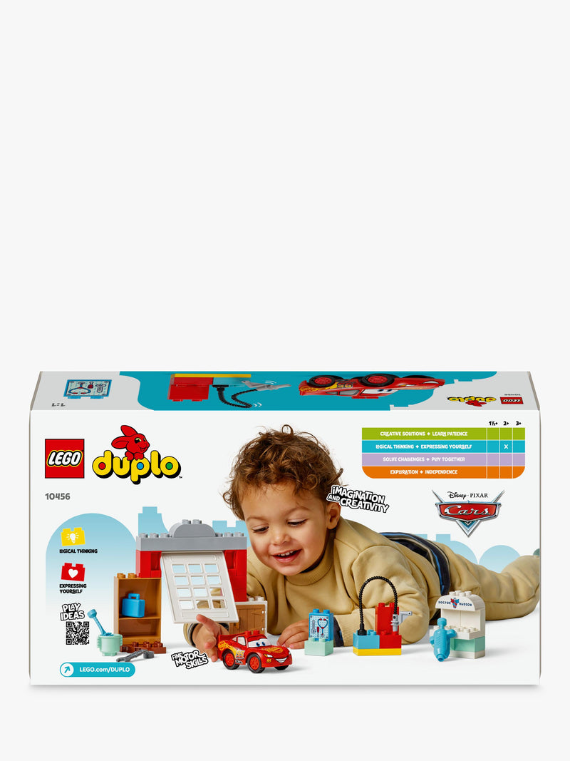 LEGO DUPLO Disney Pixar Cars McQueen's Visit to Doc's Garage building toy set, UK version