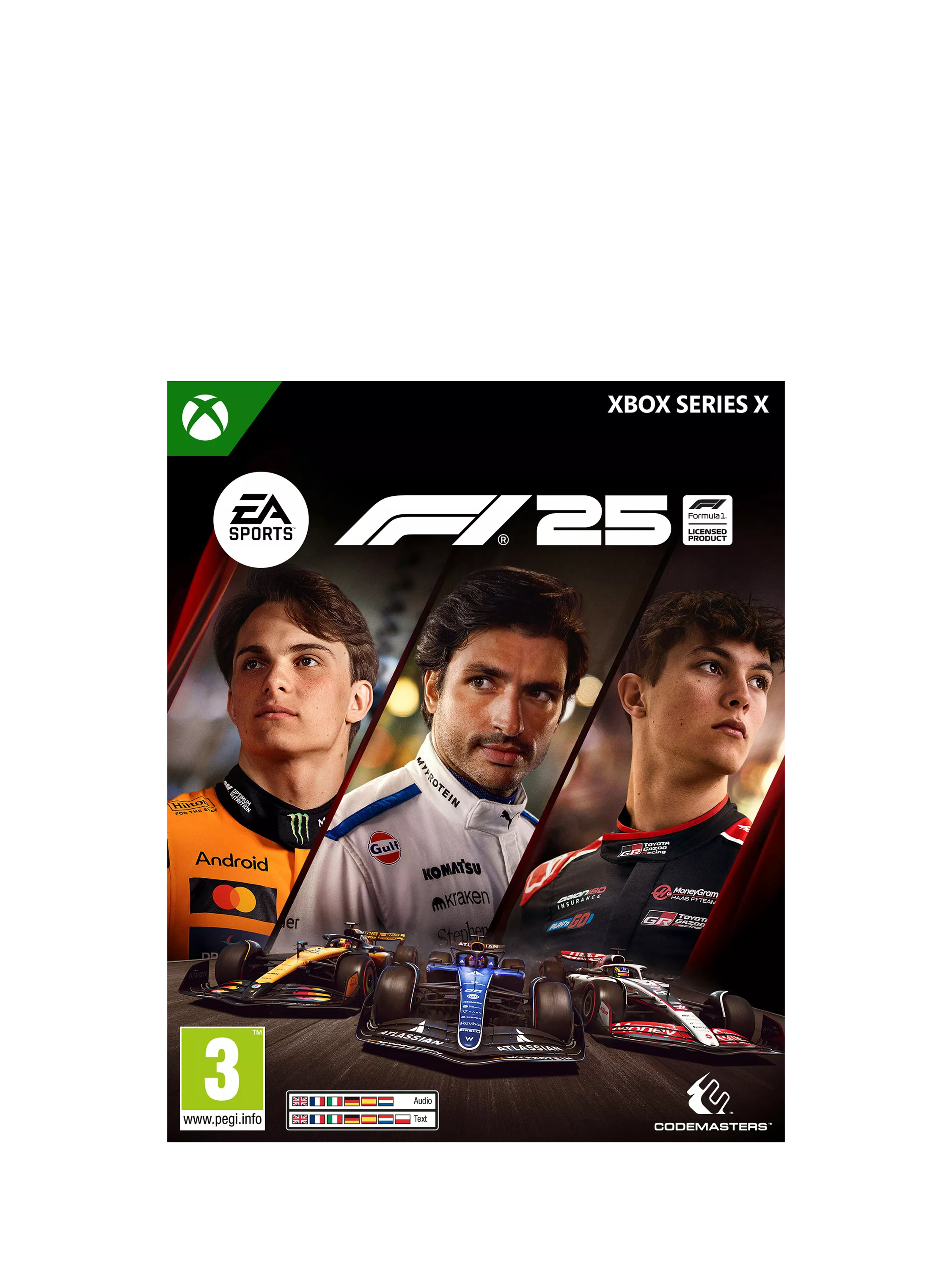 EA Sports F1 25 Xbox Series X video game, UK version