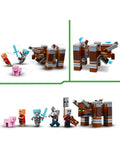 LEGO Minecraft The Pillager Outpost & Ravager building set, UK version