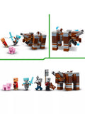 LEGO Minecraft The Pillager Outpost & Ravager building set, UK version
