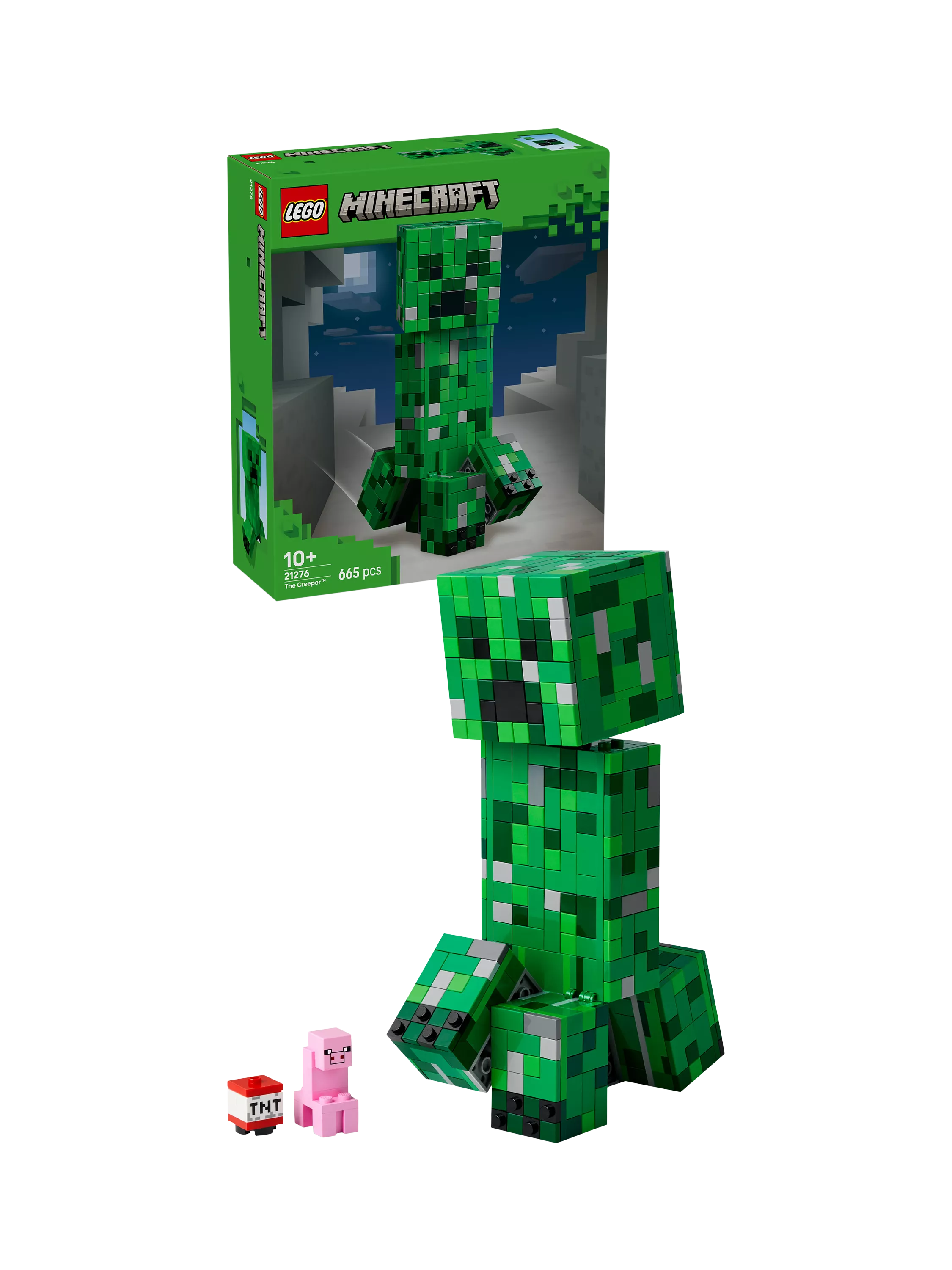 LEGO Minecraft The Creeper building set, UK version