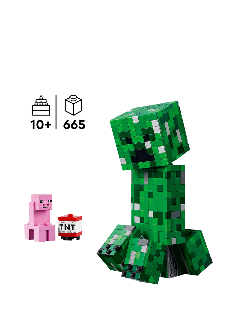 LEGO Minecraft The Creeper building set, UK version