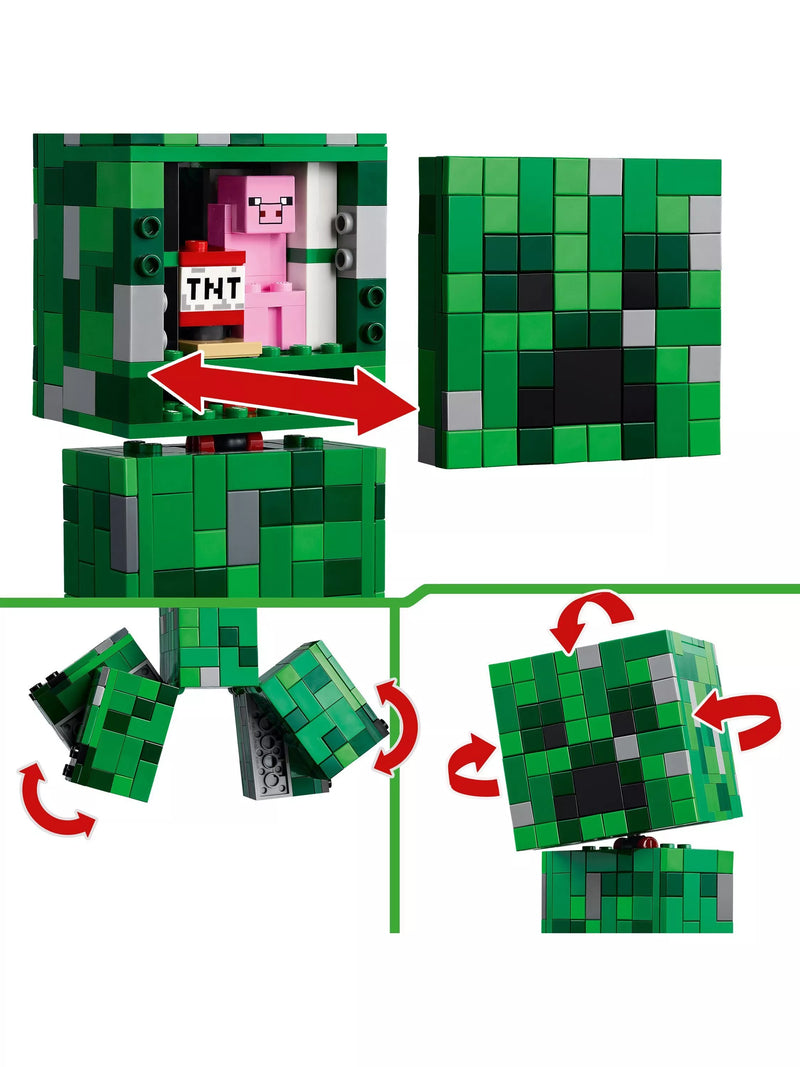LEGO Minecraft The Creeper building set, UK version