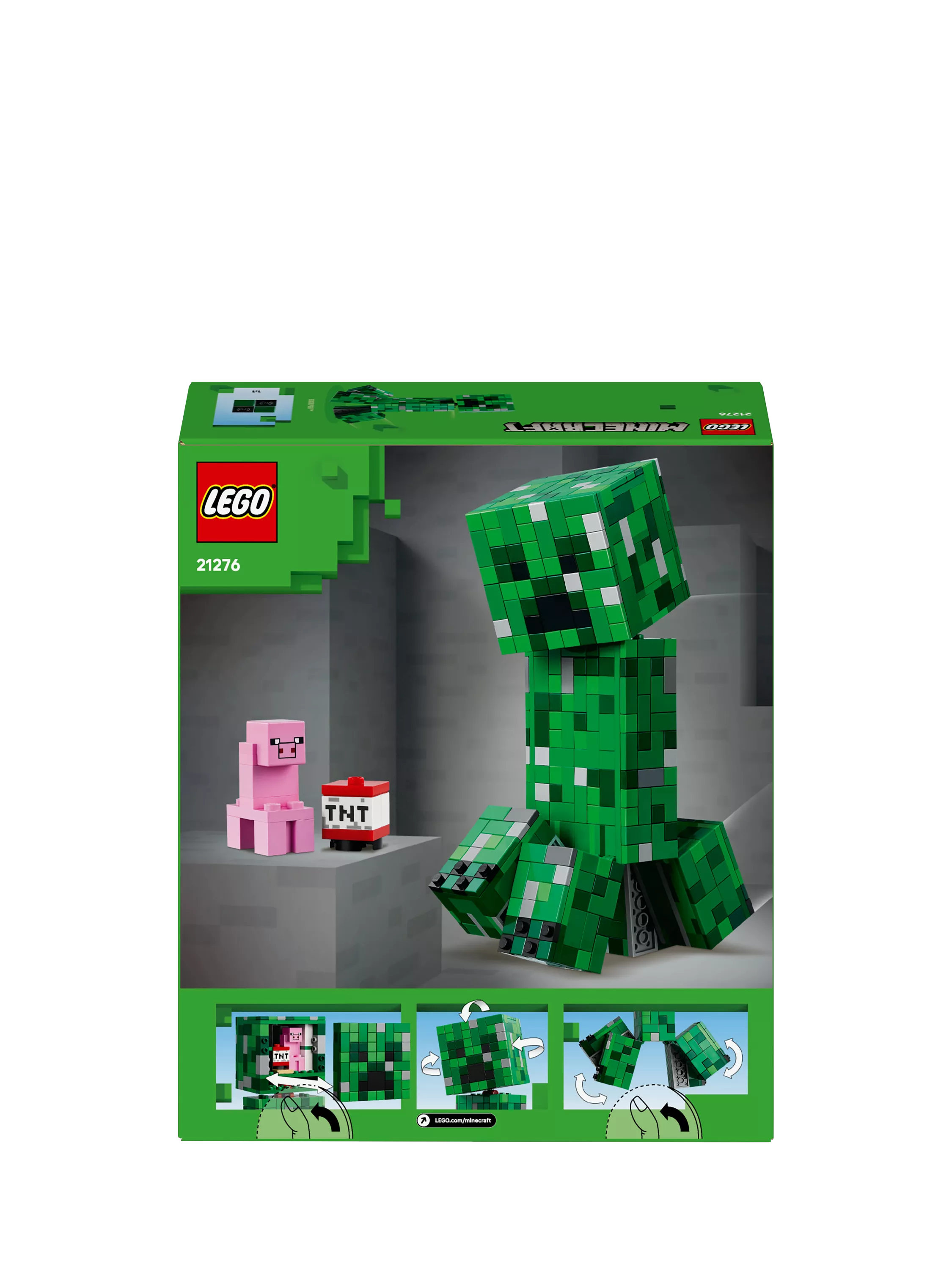 LEGO Minecraft The Creeper building set, UK version