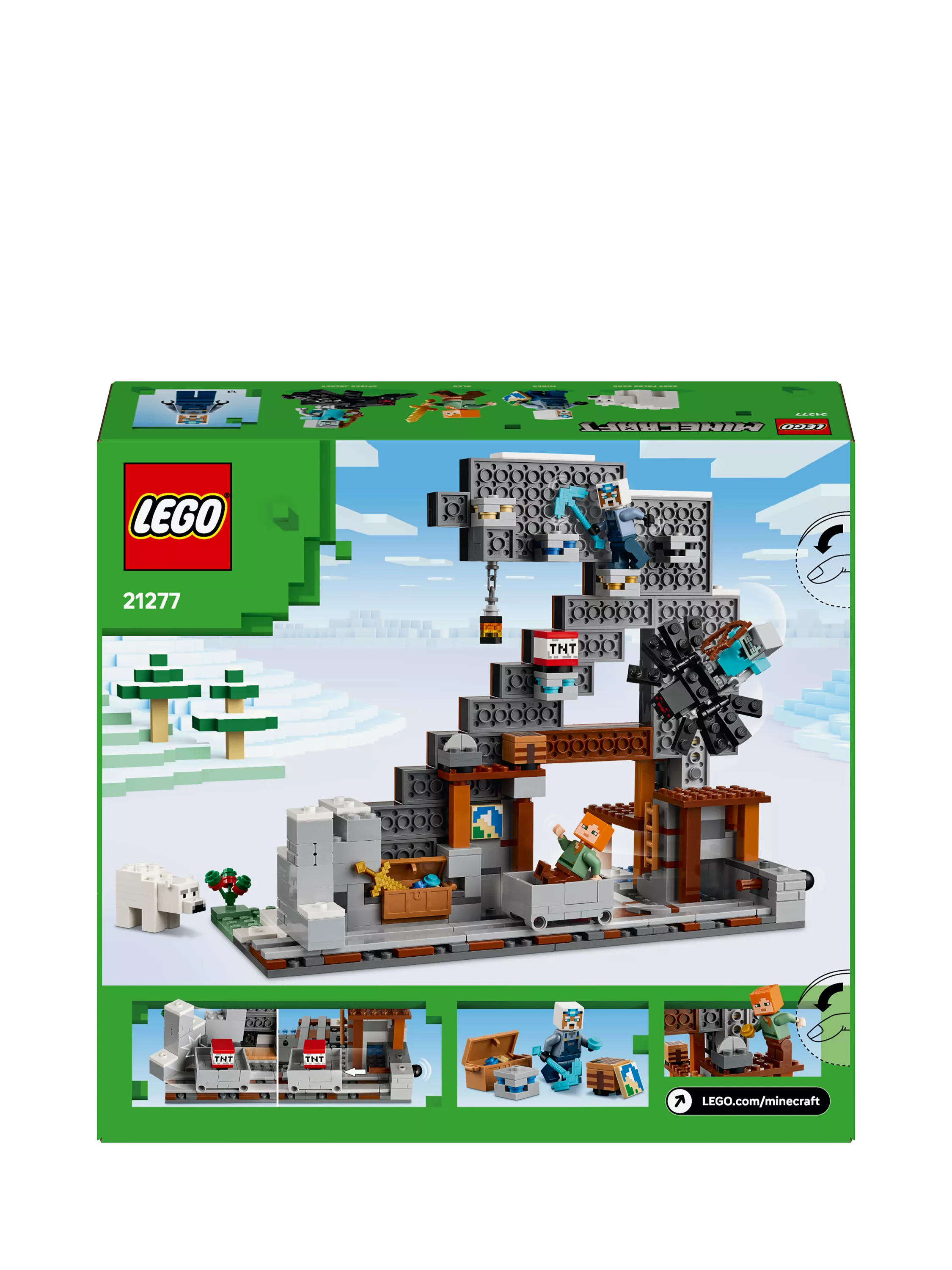 LEGO Minecraft Pickaxe Mine building toy, UK version