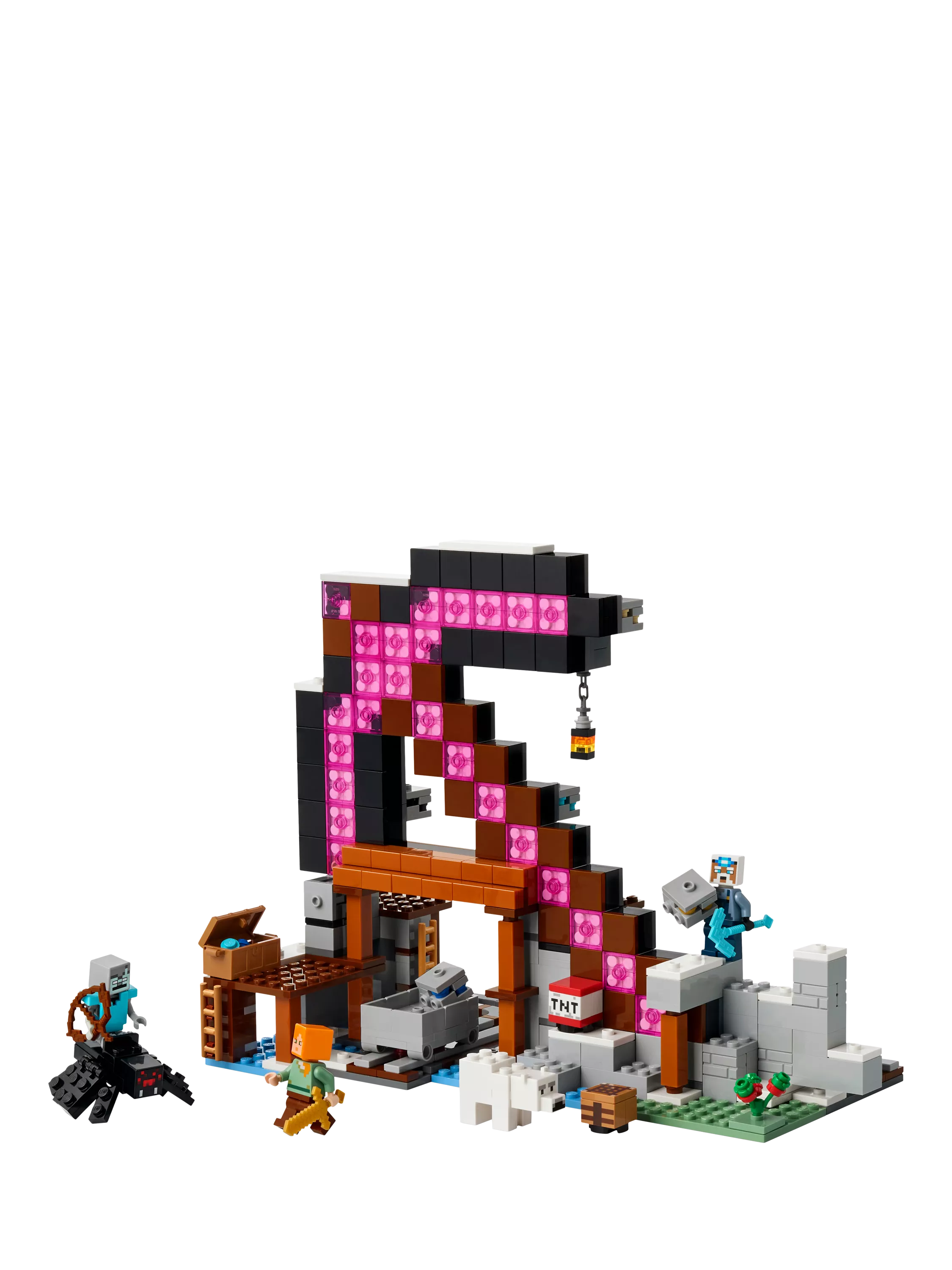 LEGO Minecraft Pickaxe Mine building toy, UK version