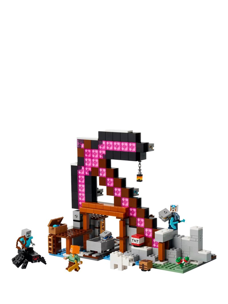 LEGO Minecraft Pickaxe Mine building toy, UK version