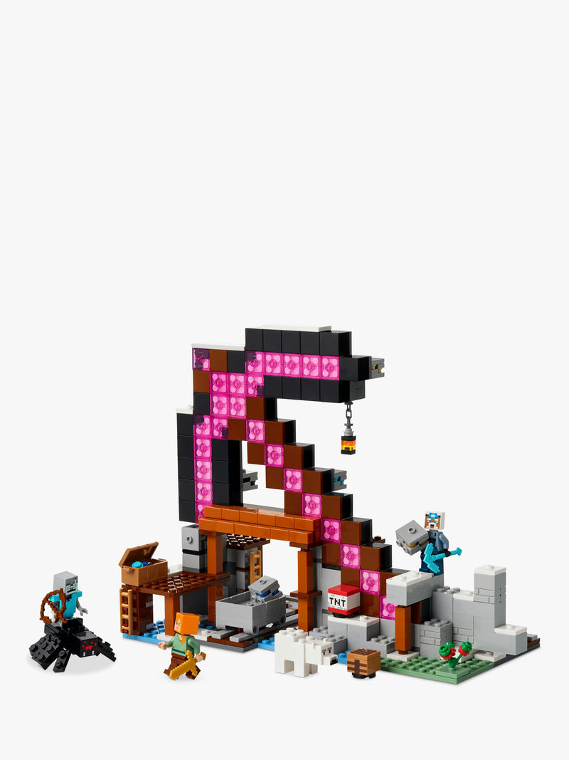 LEGO Minecraft Pickaxe Mine building toy, UK version