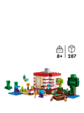 Lego Minecraft TNT Jungle House building set, UK version