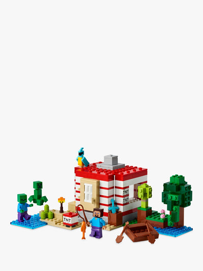 Set de construction LEGO Minecraft La Jungle TNT (21275)