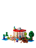 Lego Minecraft TNT Jungle House building set, UK version