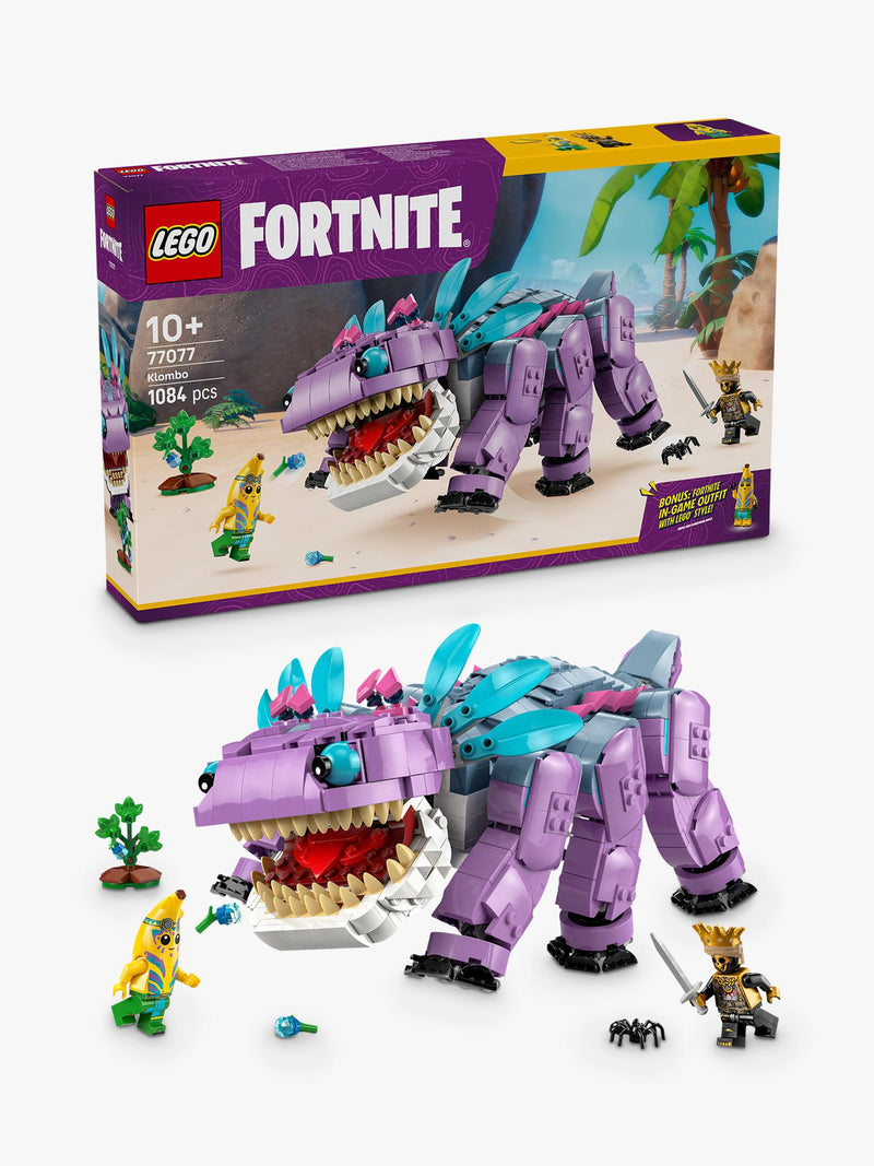 LEGO Fortnite Klombo building set, UK version