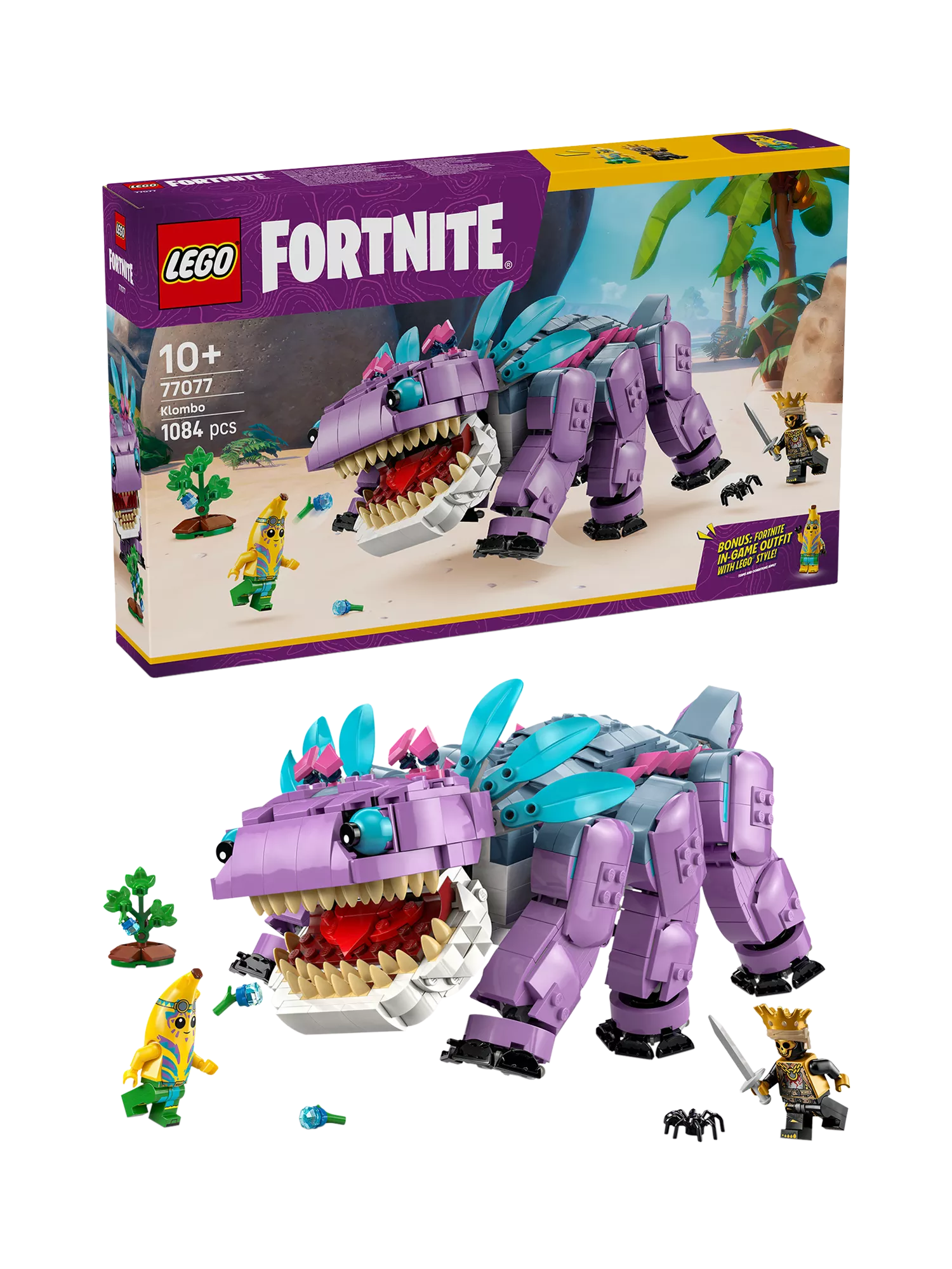 LEGO Fortnite Klombo building set, UK version