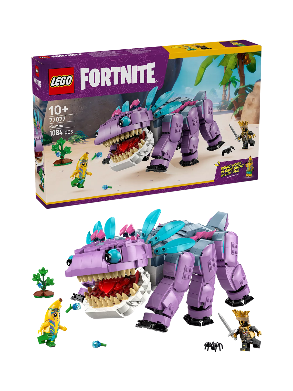 LEGO Fortnite Klombo building set, UK version