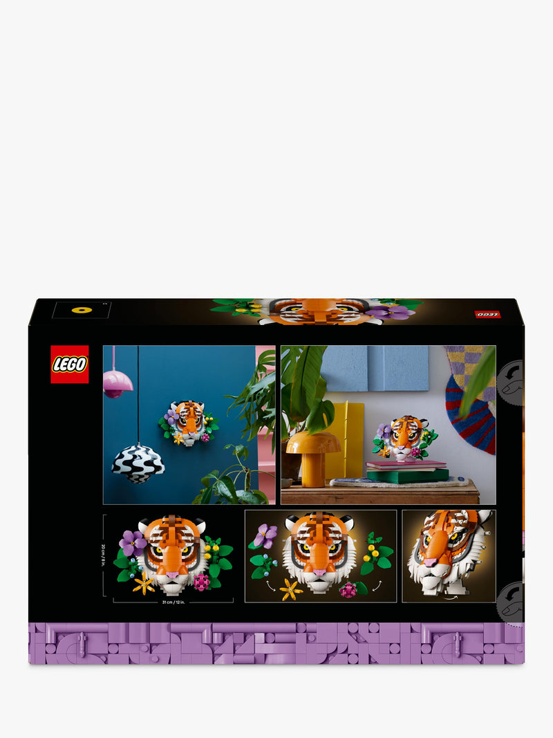 LEGO The Fauna Collection Tiger art building set, UK version
