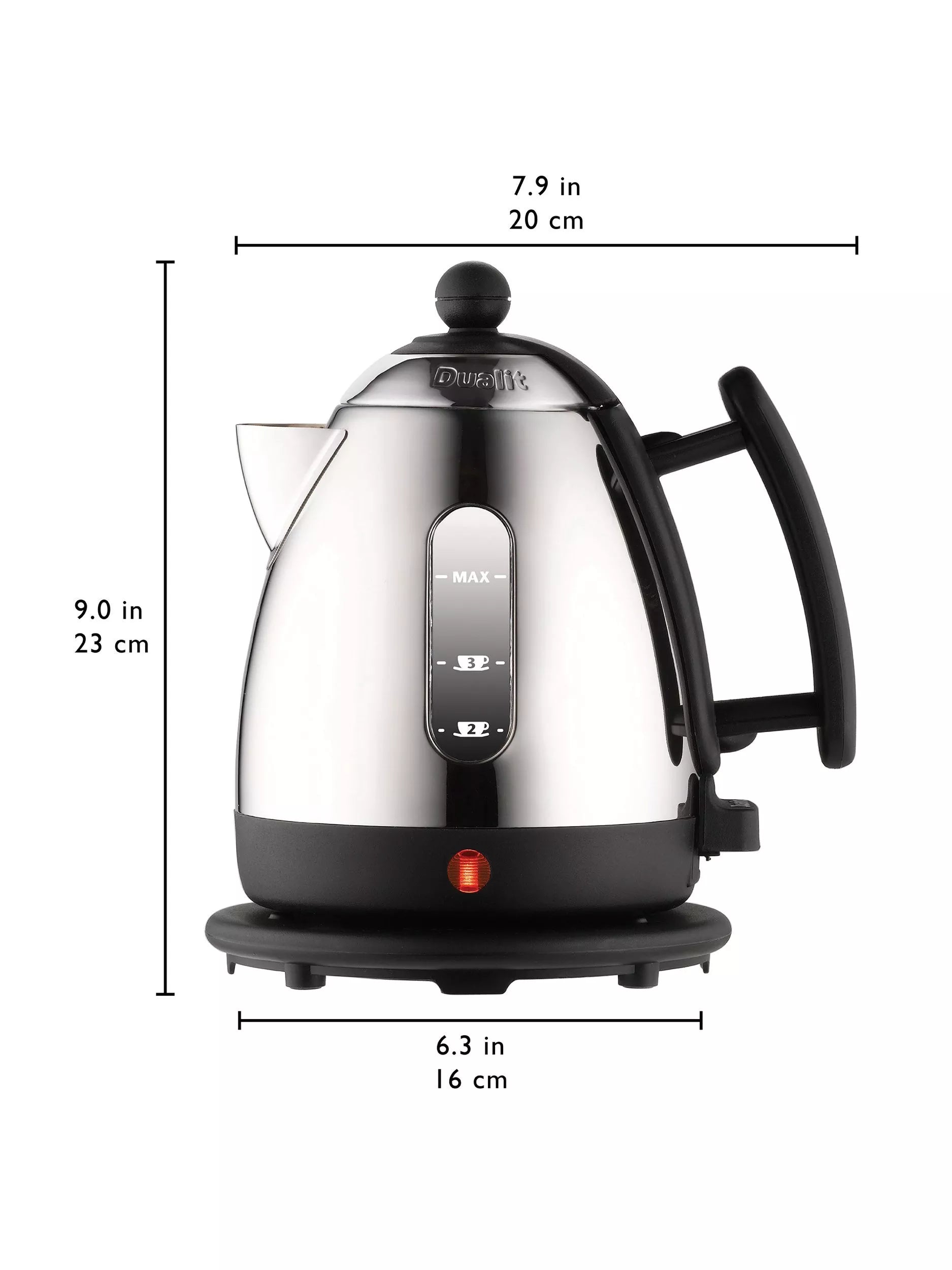 Dualit Lite kettle and toaster set black (British brand)