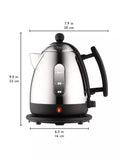 Dualit Lite kettle and toaster set black (British brand)