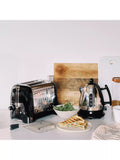 Dualit Lite kettle and toaster set black (British brand)