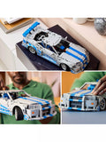 LEGO Technic 2 Fast 2 Furious Nissan Skyline GT-R car set (British brand)