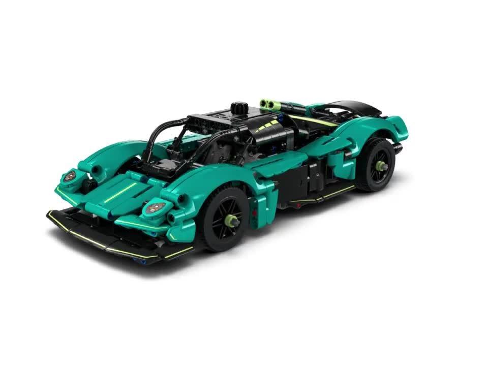 LEGO Aston Martin Valkyrie car building set, UK version