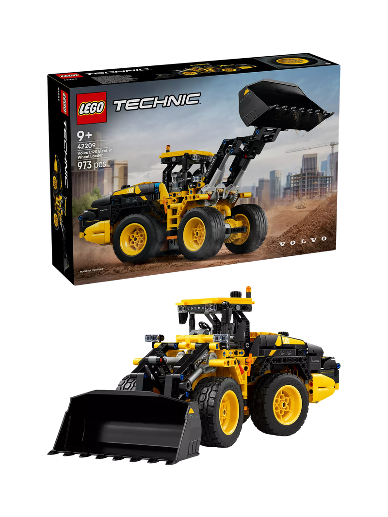 LEGO Technic L120 Electric Wheel Loader 973-piece construction toy, UK version
