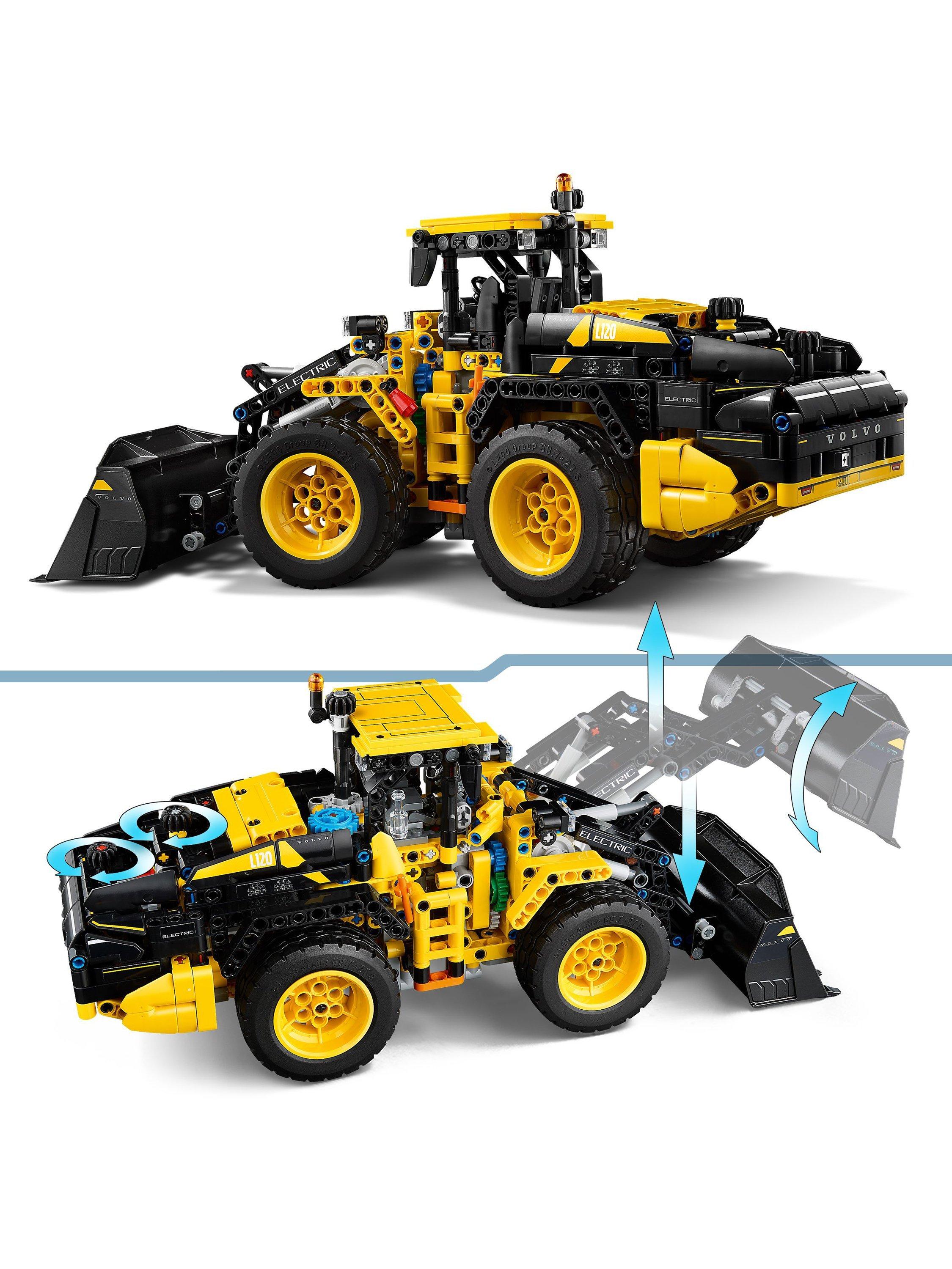 LEGO Technic L120 Electric Wheel Loader 973-piece construction toy, UK version