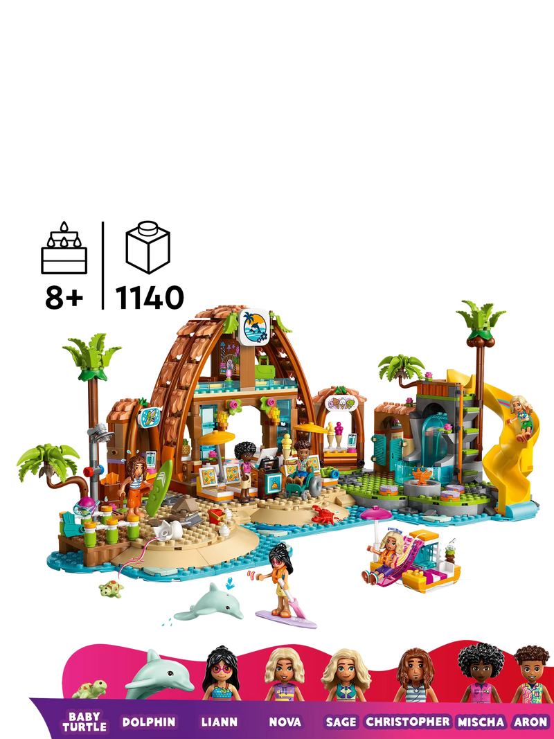LEGO Friends Family Vacation Beach Resort building set, UK version