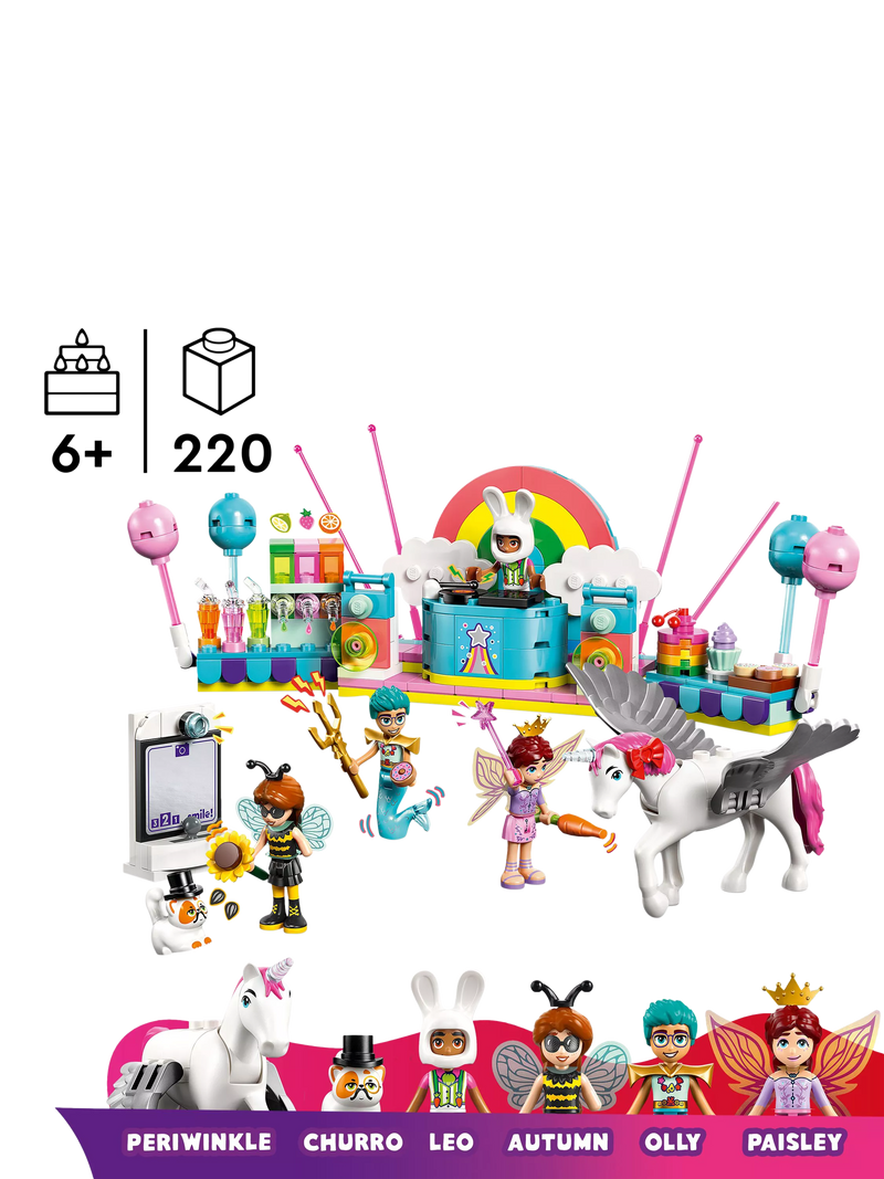 LEGO Friends Costume Party with Unicorn & Fairy building kit, UK version