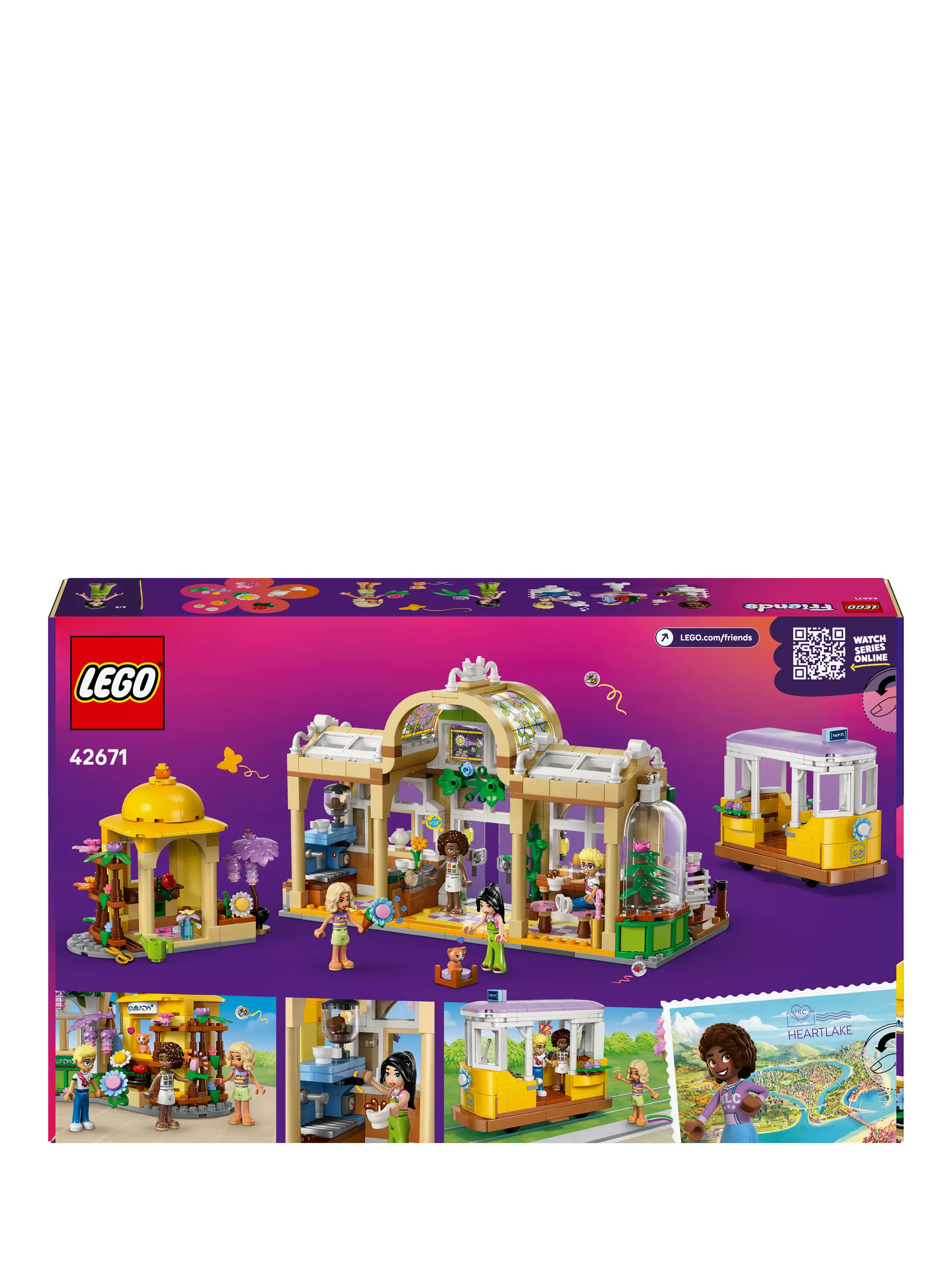 LEGO Friends Plant Cafe & Flower Shop 42671 building set - British product