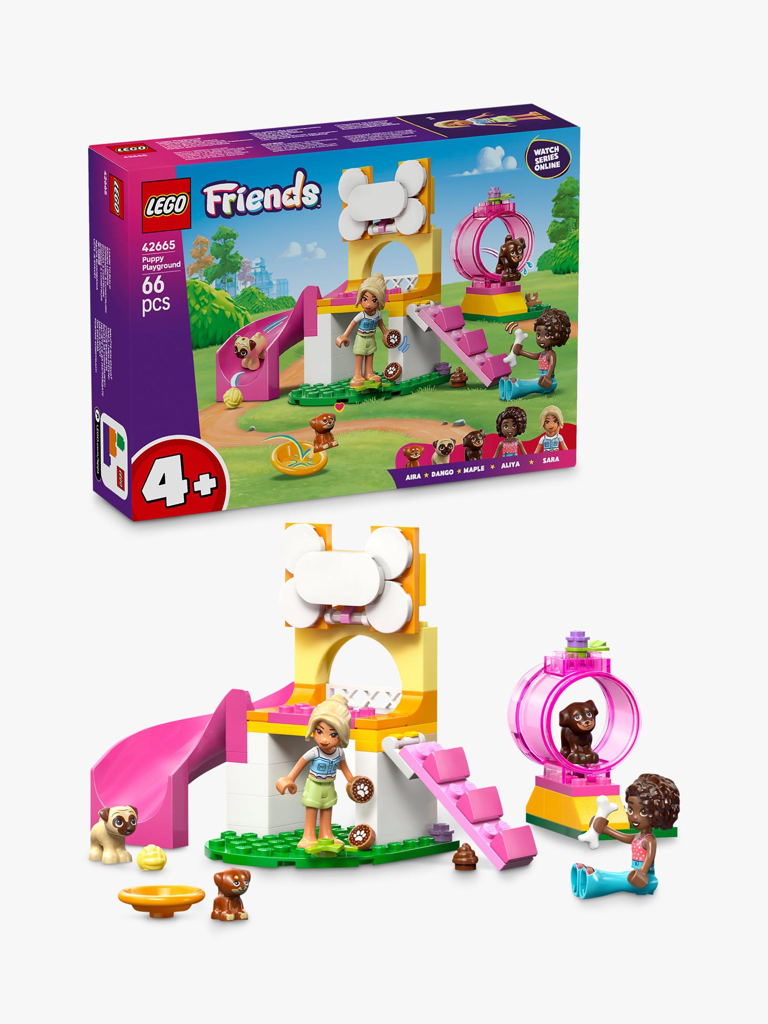 Lego Friends Puppy Playground building set for ages 4+, UK version