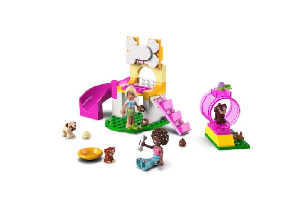 Lego Friends Puppy Playground building set for ages 4+, UK version