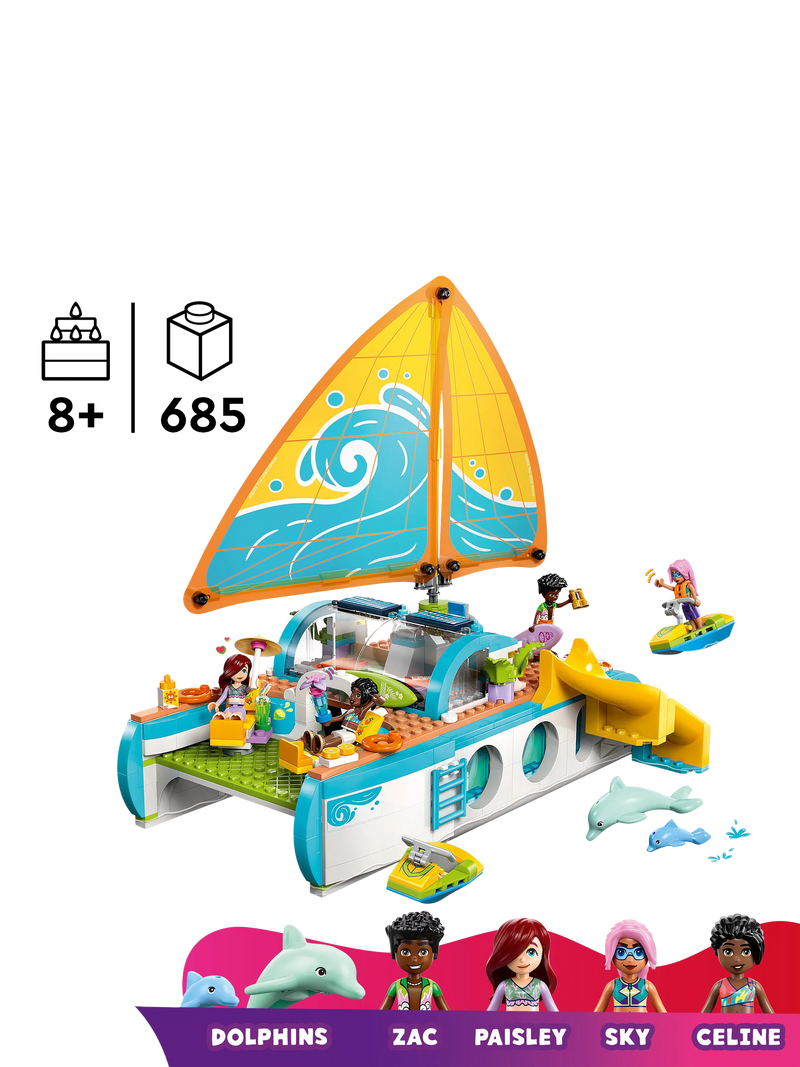 LEGO Friends Travel Boat Adventure building set, UK version