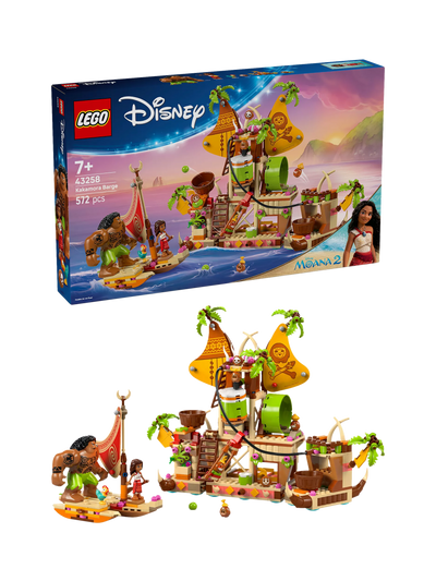 John Lewis LEGO Disney Moana 2 Kakamora Barge Construction Set- Buy online at McGrocer