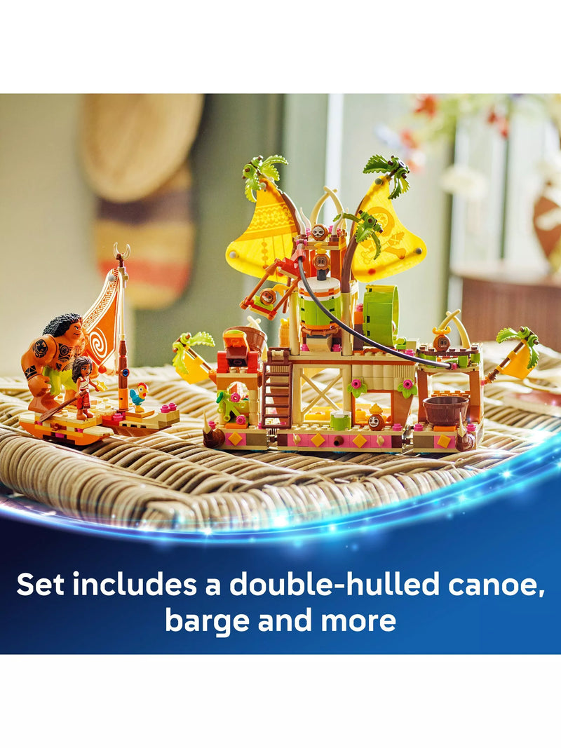 LEGO Disney Moana 2 Kakamora Barge construction set, UK version