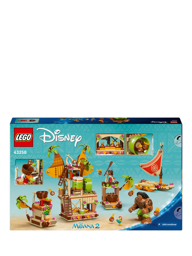 LEGO Disney Moana 2 Kakamora Barge construction set, UK version