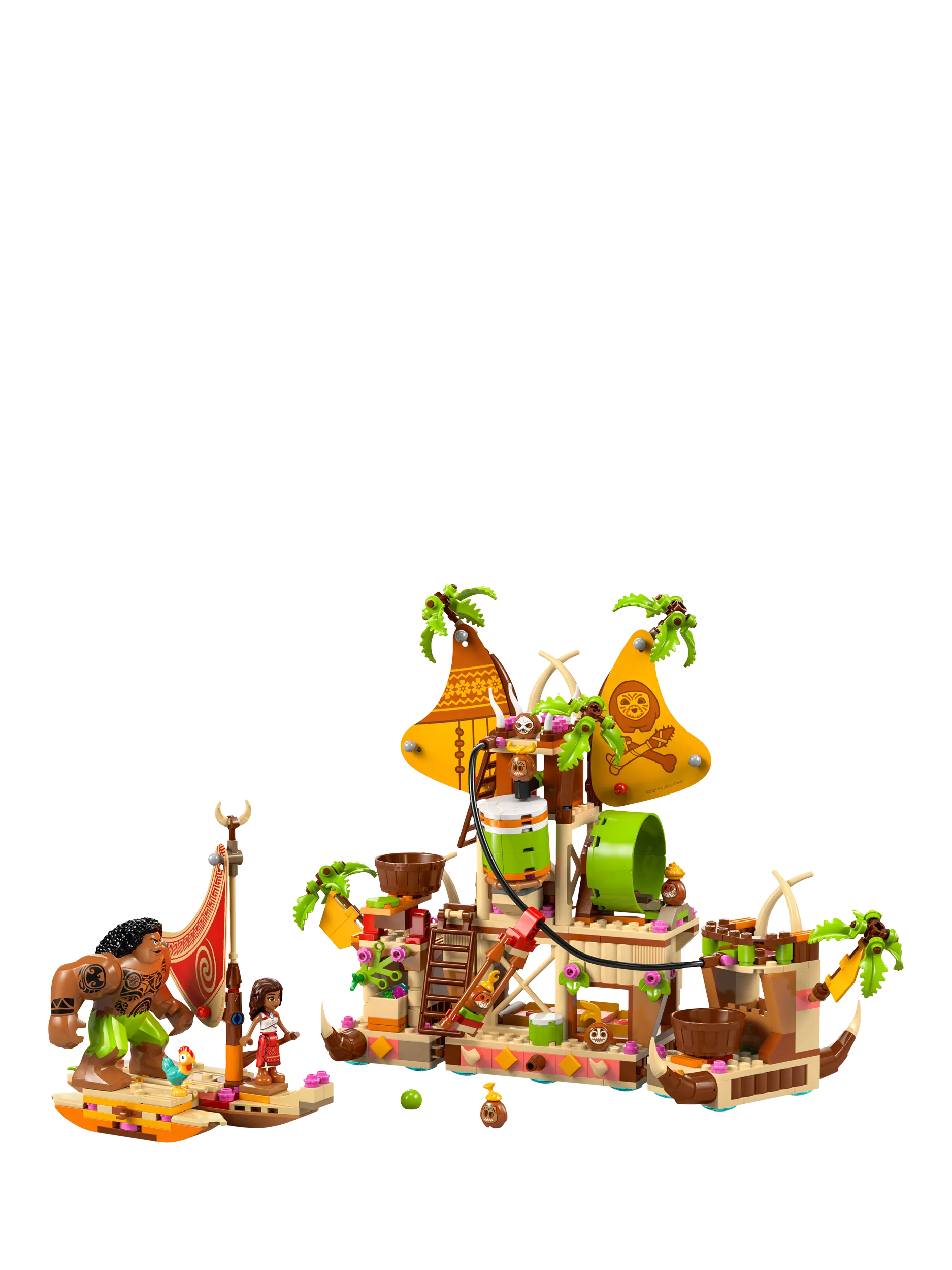 LEGO Disney Moana 2 Kakamora Barge construction set, UK version