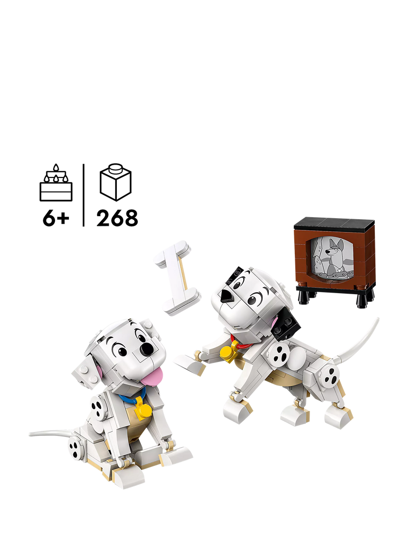 LEGO Disney 101 Dalmatians puppies building set (British brand)