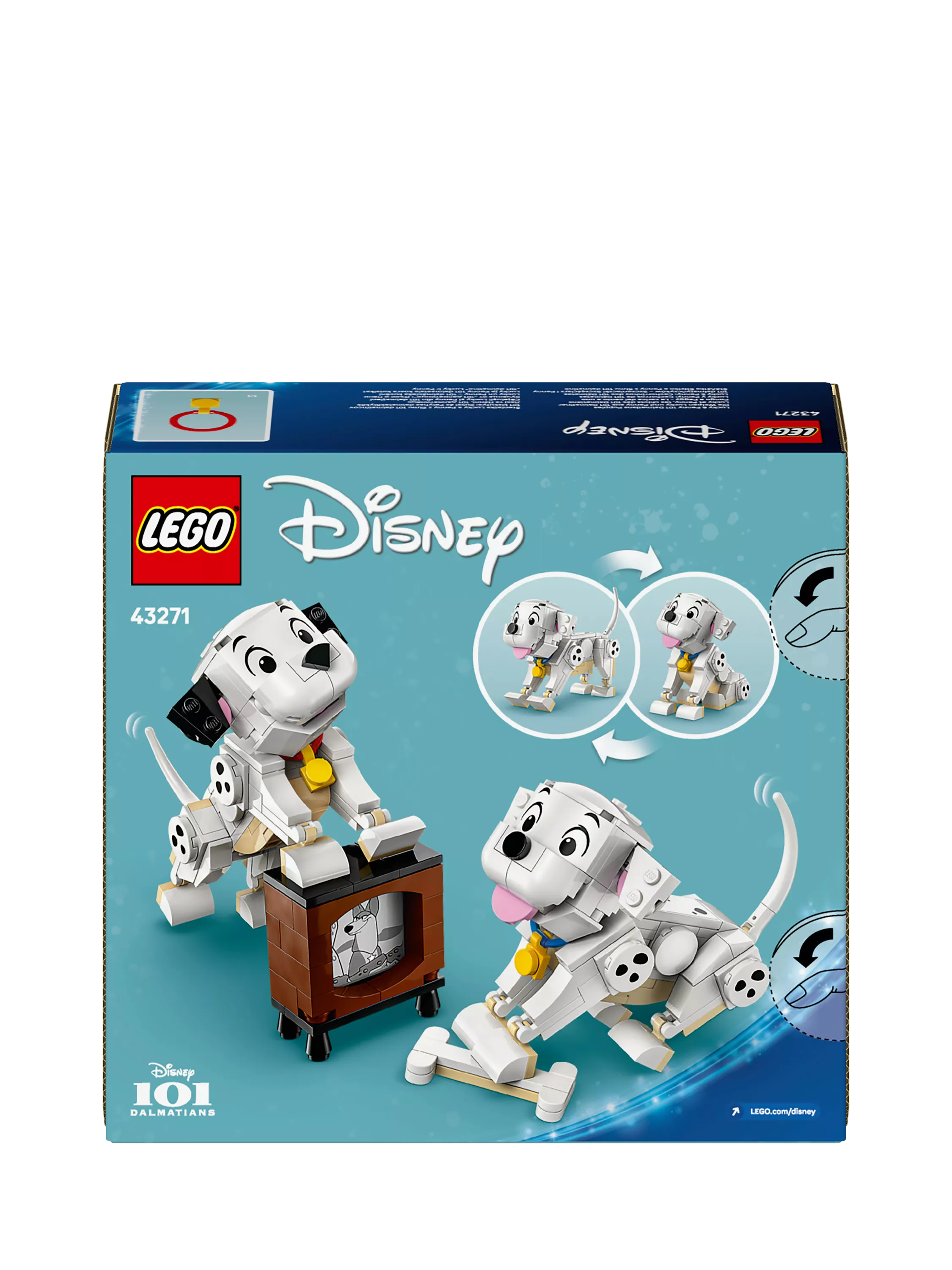 LEGO Disney 101 Dalmatians puppies building set (British brand)