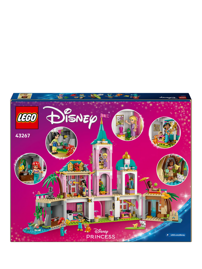 LEGO Disney Princess Castle & Royal Pets building toy set, UK version