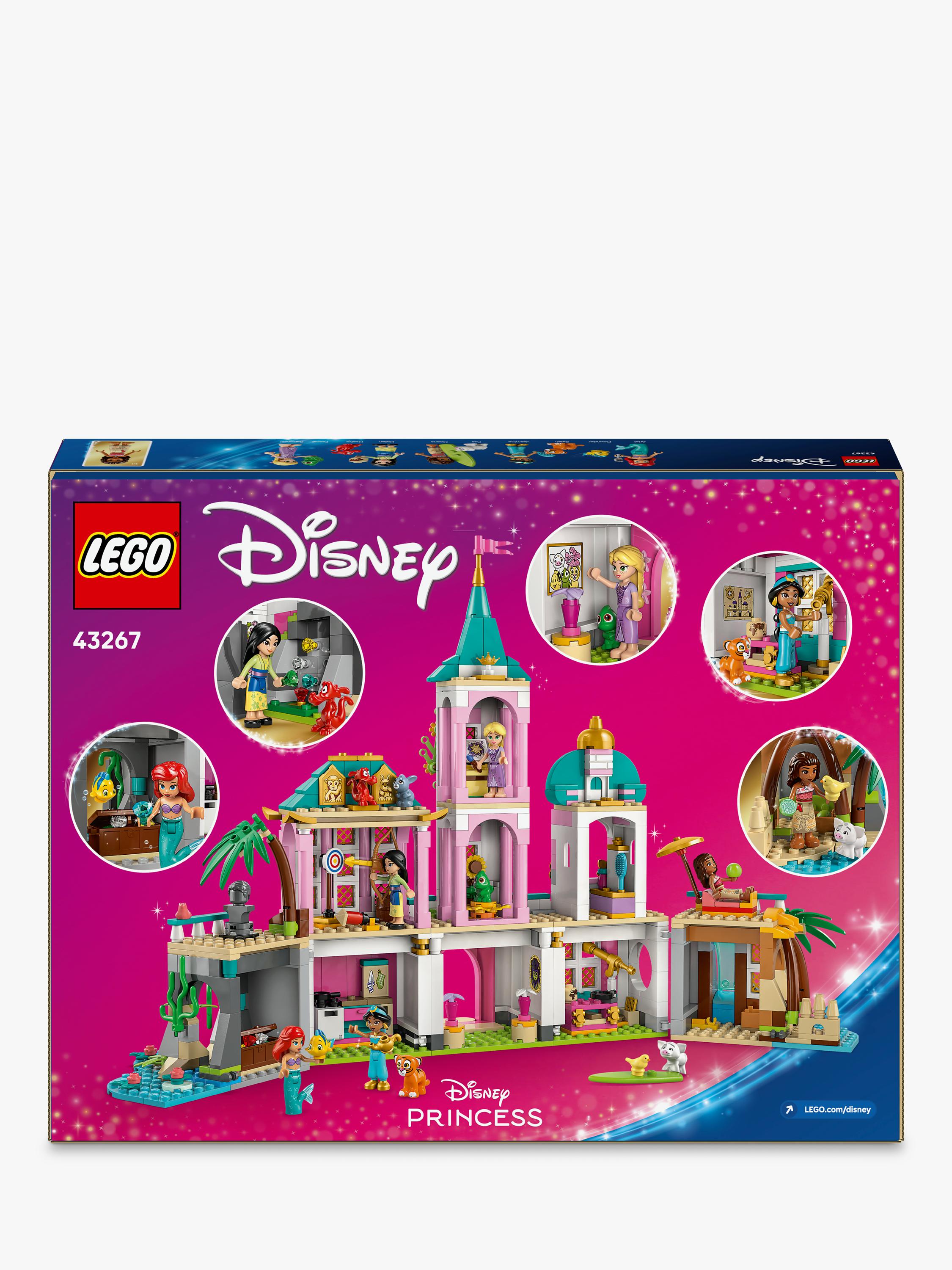 LEGO Disney Princess Castle & Royal Pets building toy set, UK version