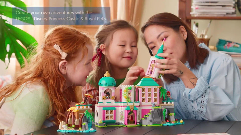 LEGO Disney Princess Castle & Royal Pets building toy set, UK version