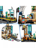 LEGO City Central Train Station construction toy set, UK version
