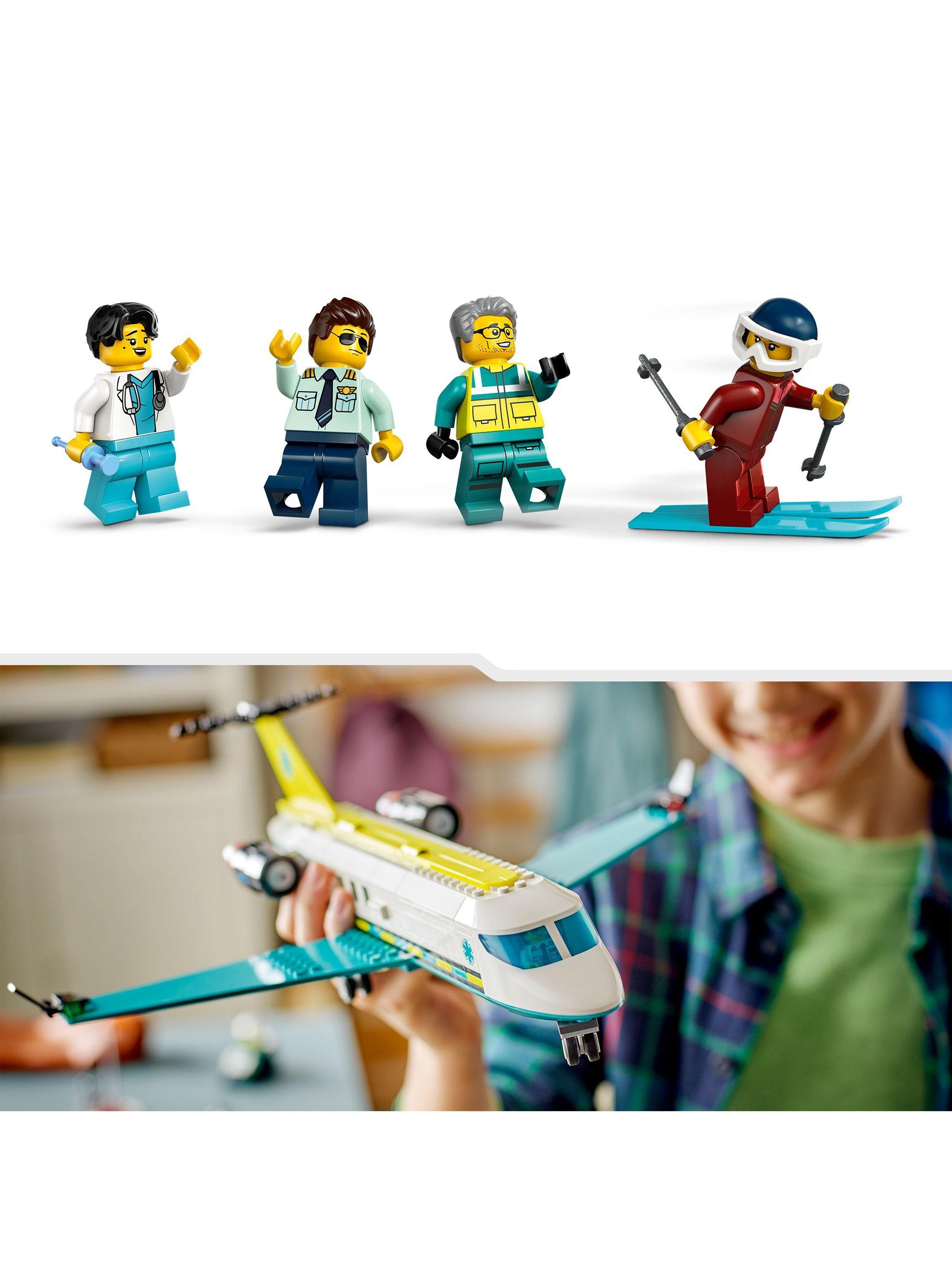 LEGO City Emergency Air Ambulance Airplane building set, UK version