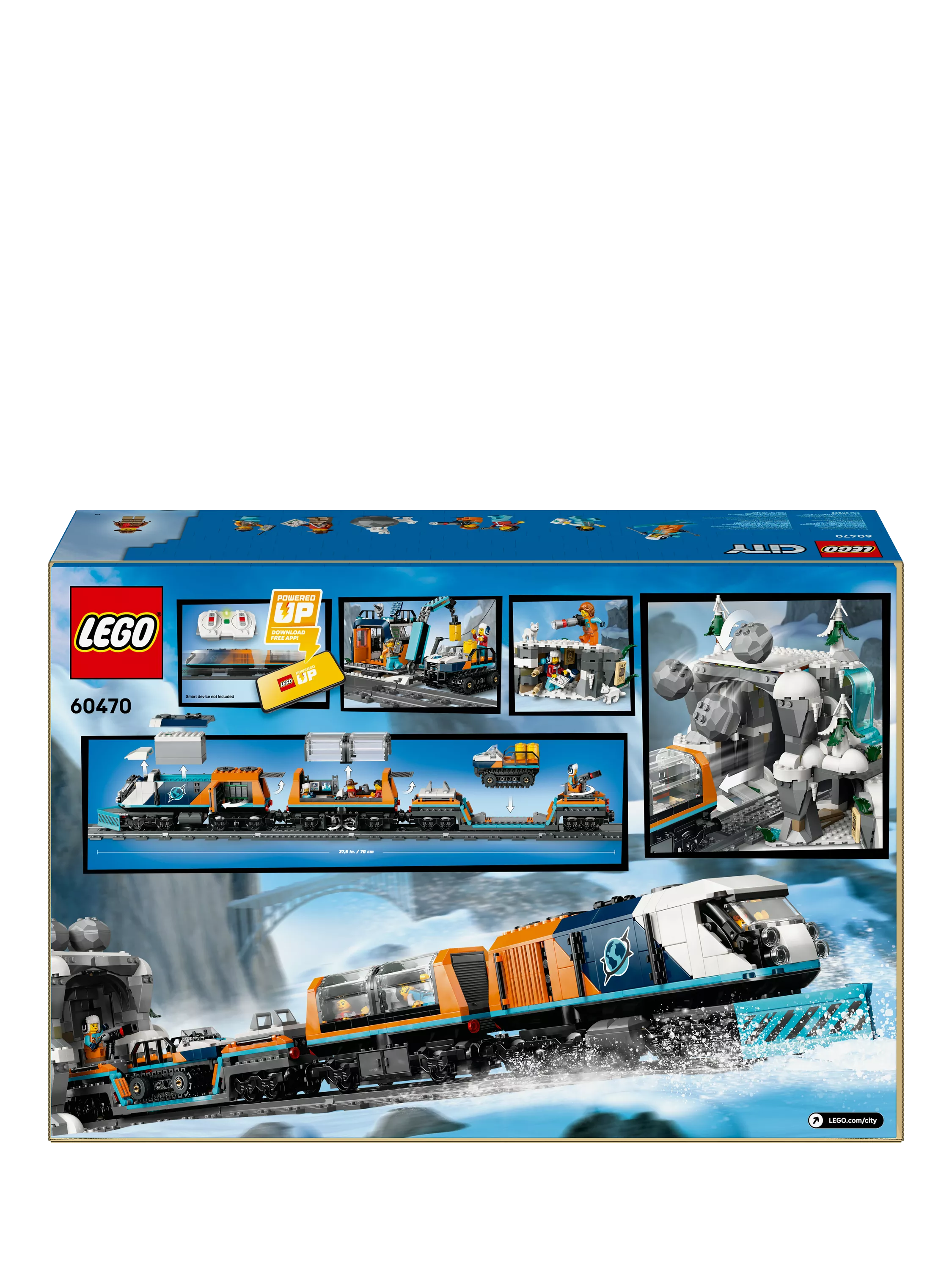 LEGO Arctic Polar Express train set, UK version