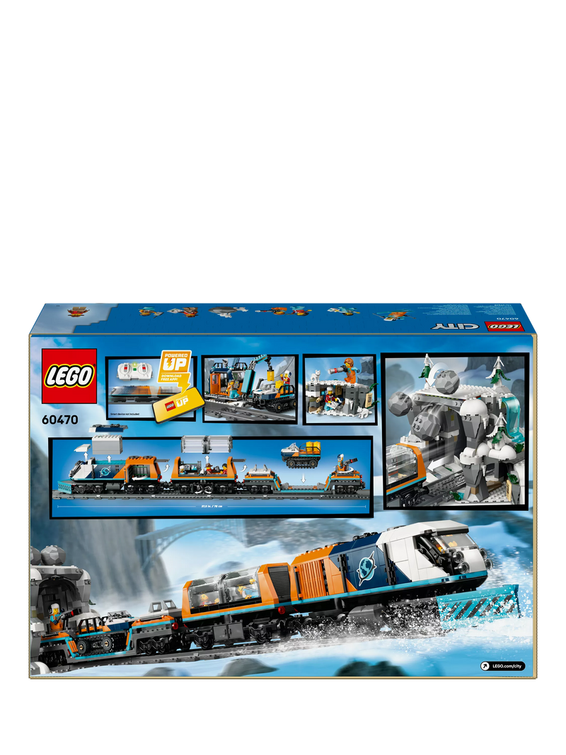 LEGO Arctic Polar Express train set, UK version