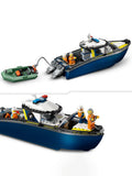 LEGO City Police Boat Chase building toy set, UK version